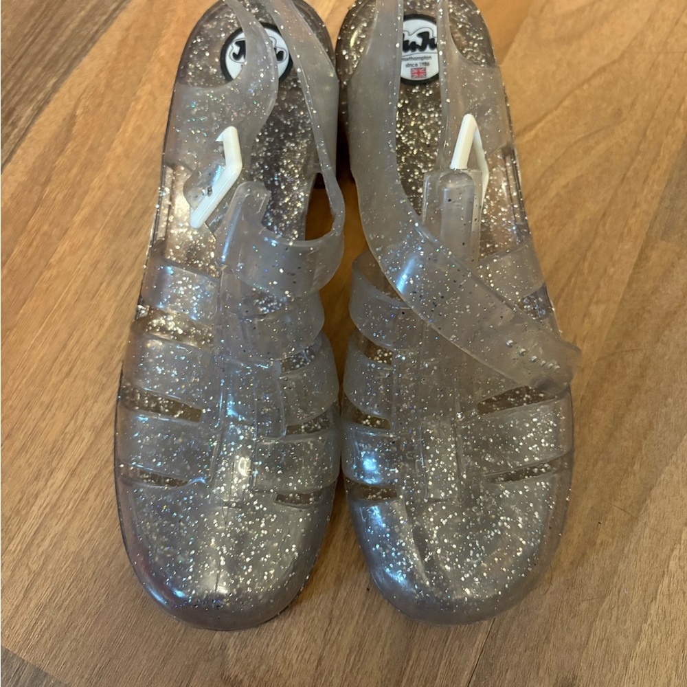 JuJu Glitter Jelly Sandals